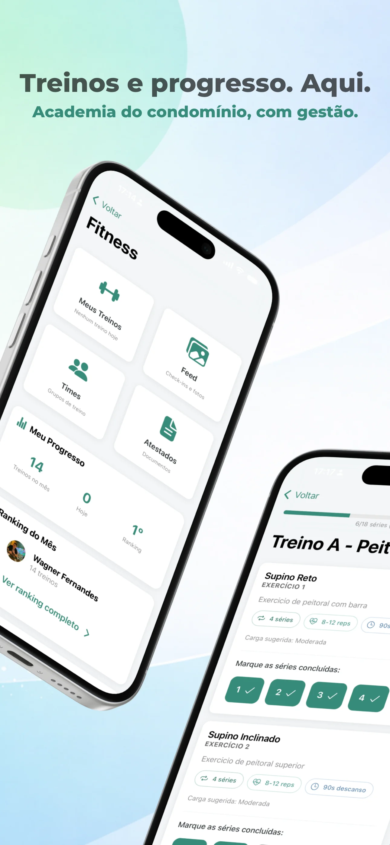 Academia do condomínio