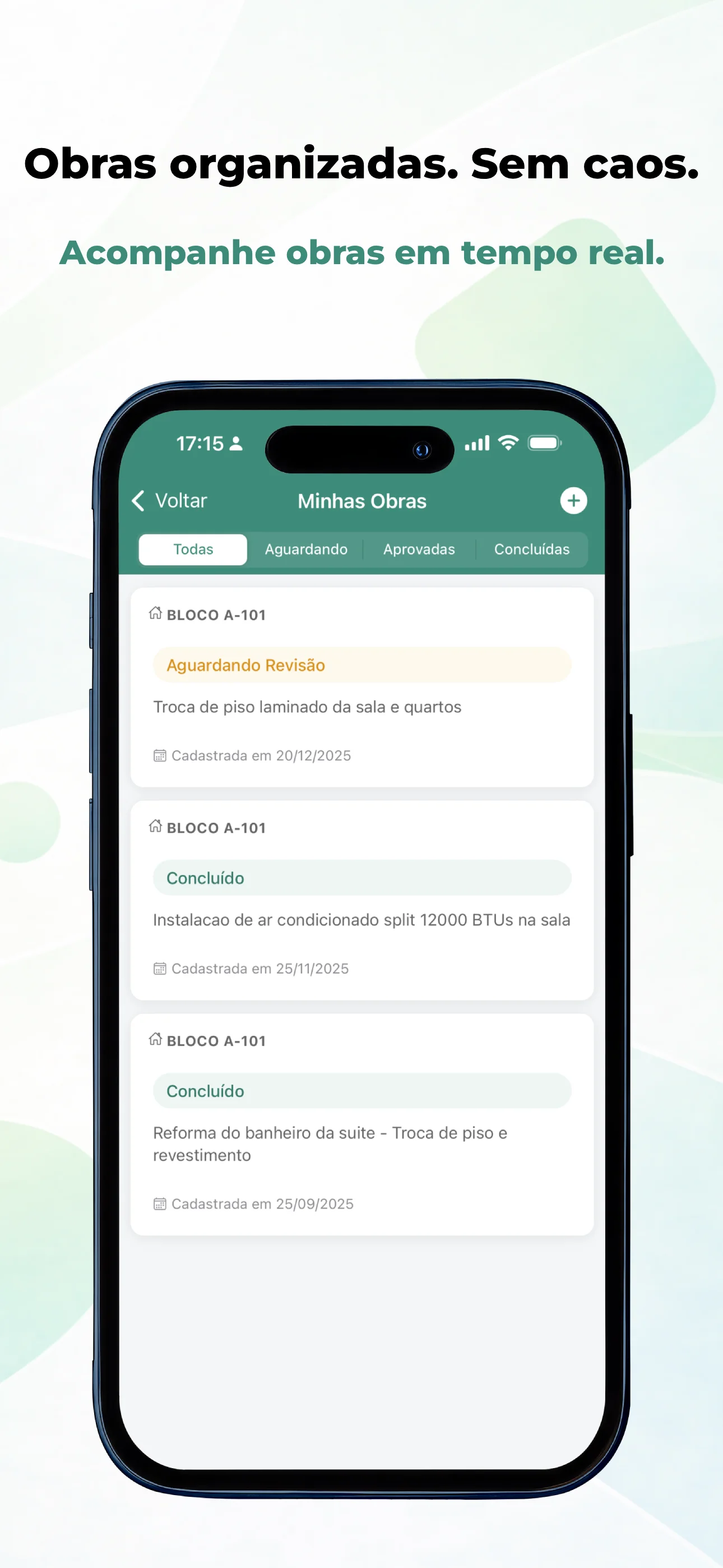 Acompanhamento de obras